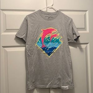 Men’s Pink Dolphin Shirt M
